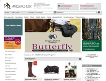 Tablet Screenshot of amesbichler.com